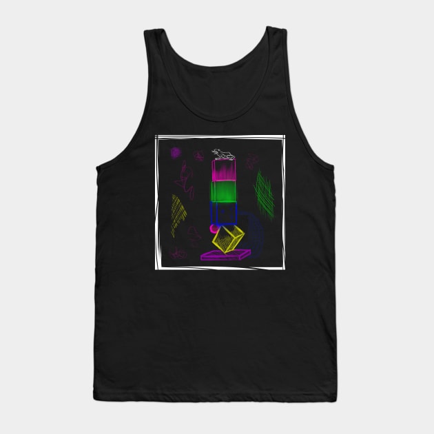 Frog geometry Tank Top by Griffit